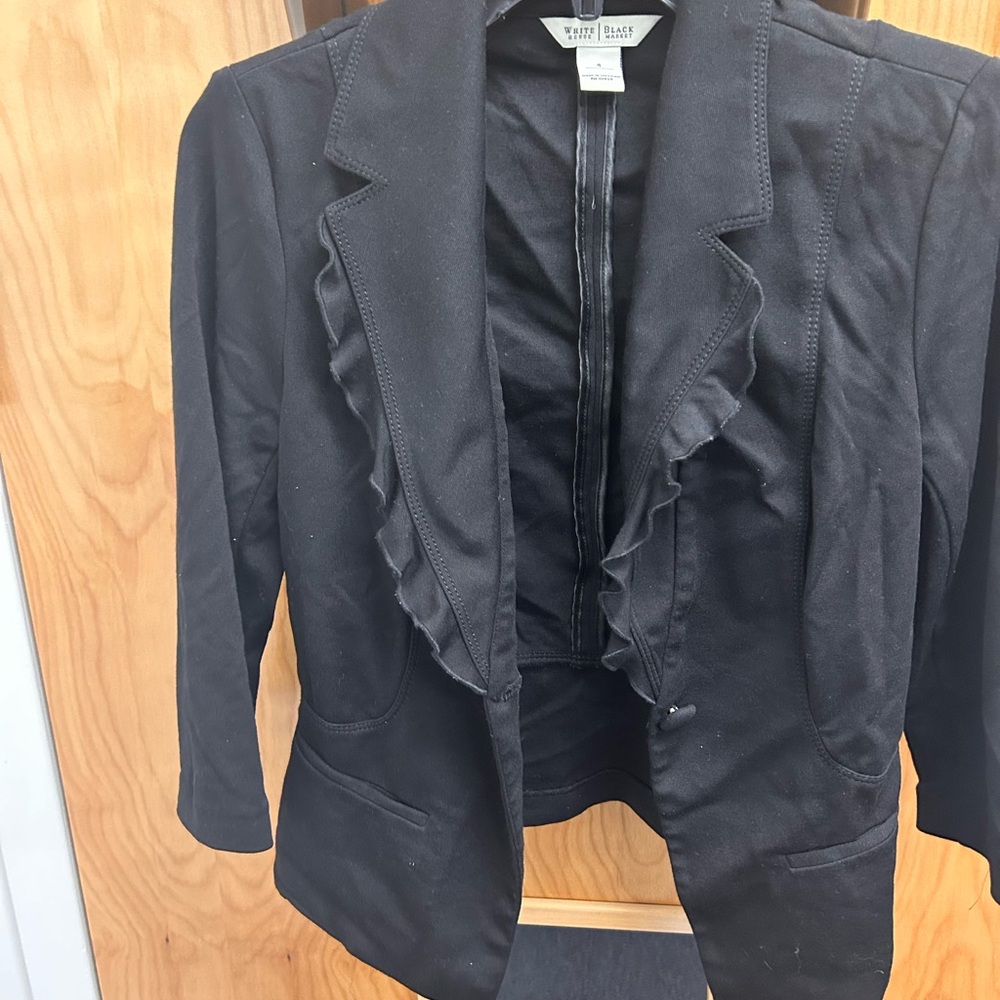 White House Black Market Classic Black Blazer